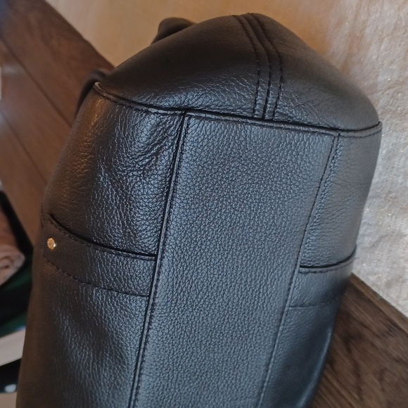 Kate Spade Berkshire Road Teegan Large Black Leather Shoulder Bag/ Satchel - Picture 10 of 16